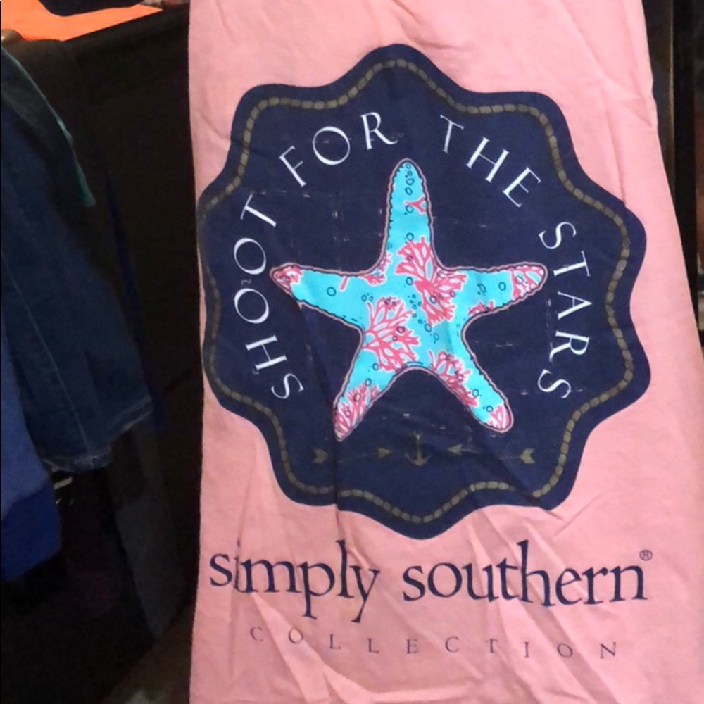 Simply southern tank top
